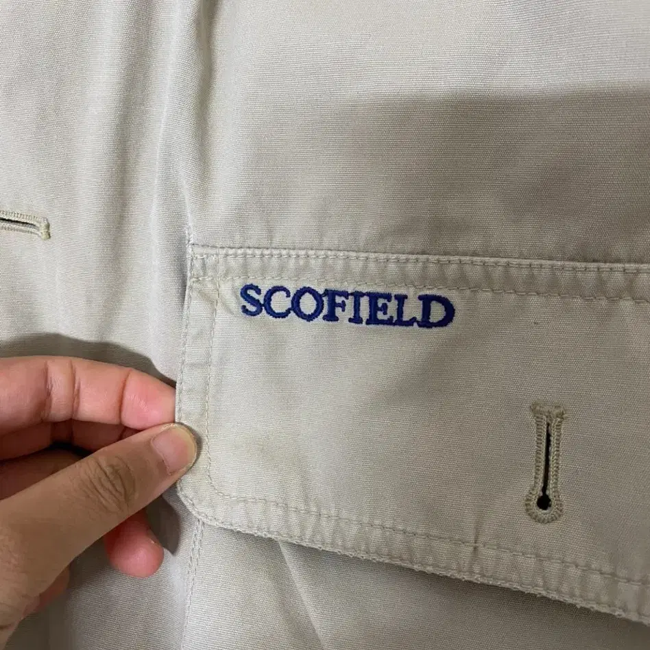 SCOFIELD 빈티지 여성 헌팅 자켓 셔츠 프리사이즈