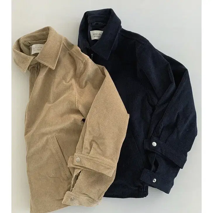 더키모 the kimo Hyde corduroy jacket navy