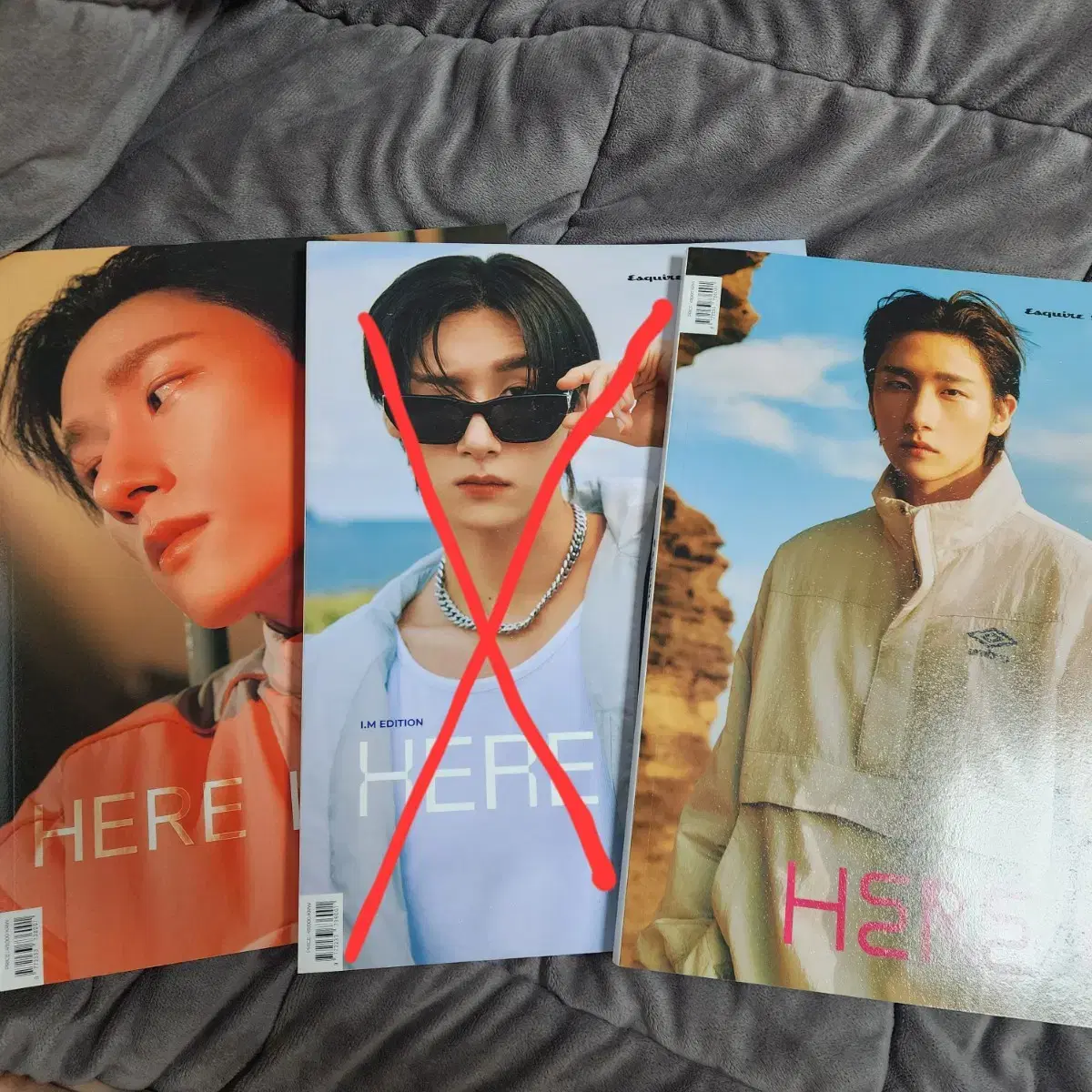 Monsta X I.M (Changkyun) Umbro X Esquire Magazine WTS