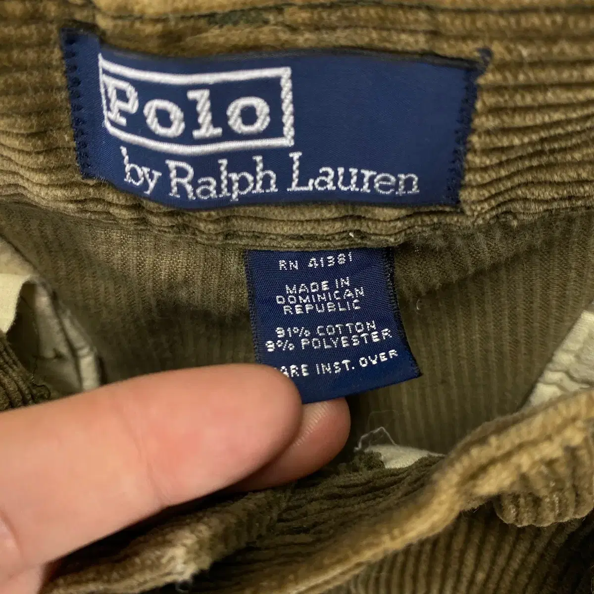 빈티지 POLO RALPH LAUREN 코듀로이 팬츠