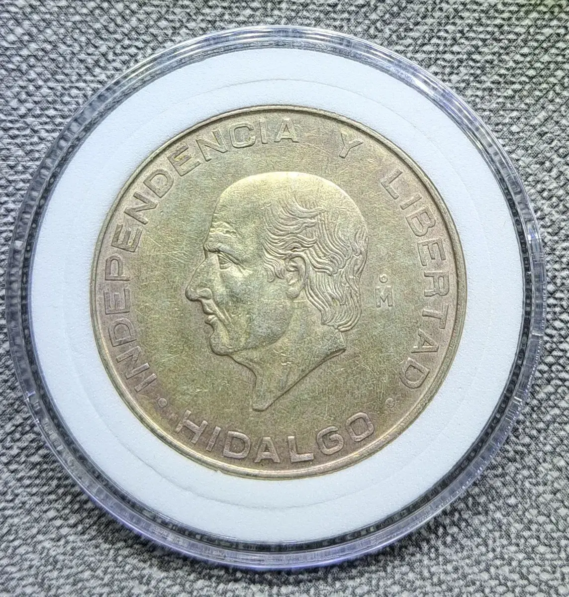 1955년 멕시코 Hidalgo 5 Pesos 은화입니다