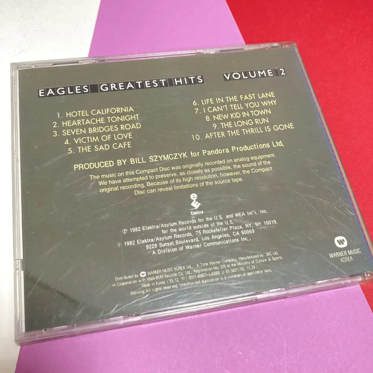 [중고음반/CD] 이글스 베스트 Eagles Greatest Hits