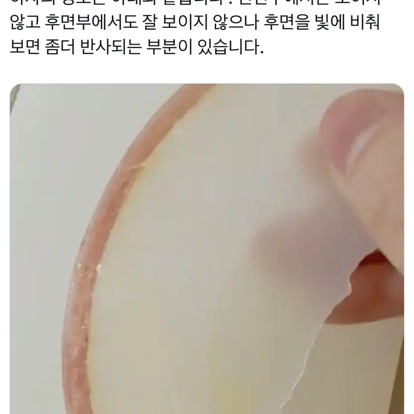 (판매) 이옥토 B급 사과 책갈피