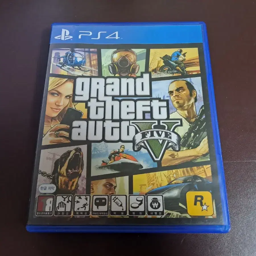 PS4 플스4 GTA 5 정발 한글