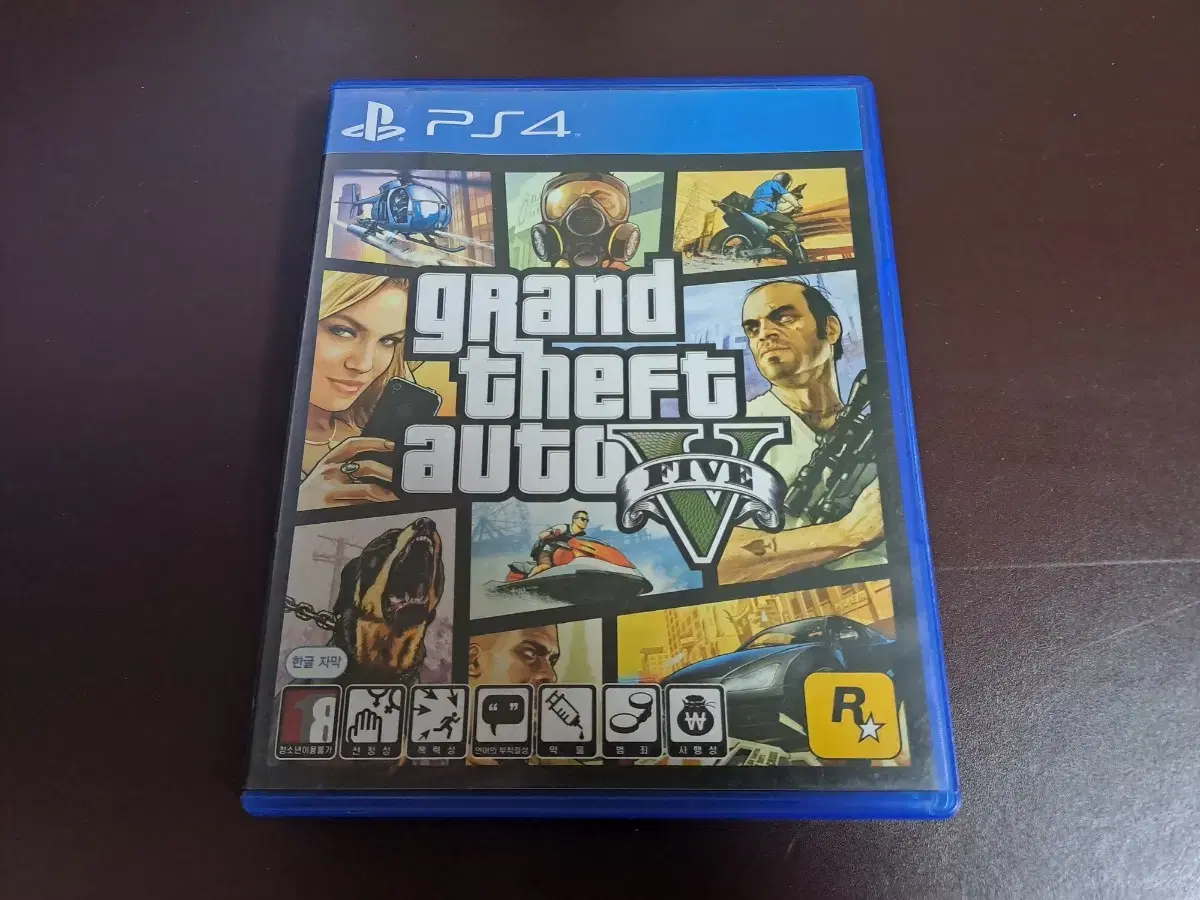 PS4 플스4 GTA 5 정발 한글