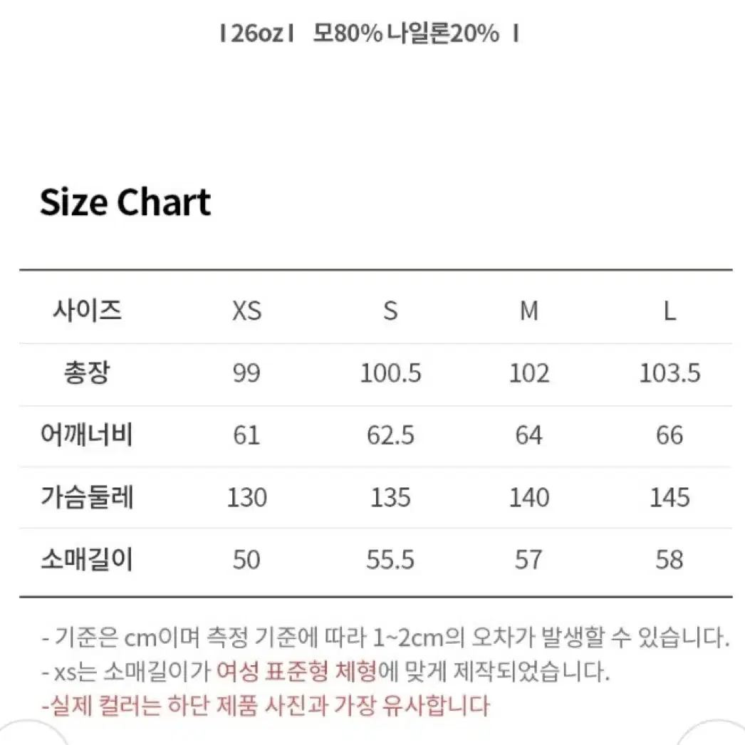 헤지스 HIS 더플코트 카키 s사이즈