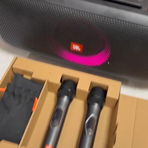 JBL PARTYBOX ON-THE-GO / 박스 / 마이크 2개