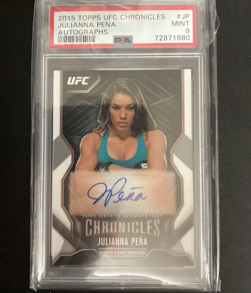 Ufc 페냐오토 카드 psa9