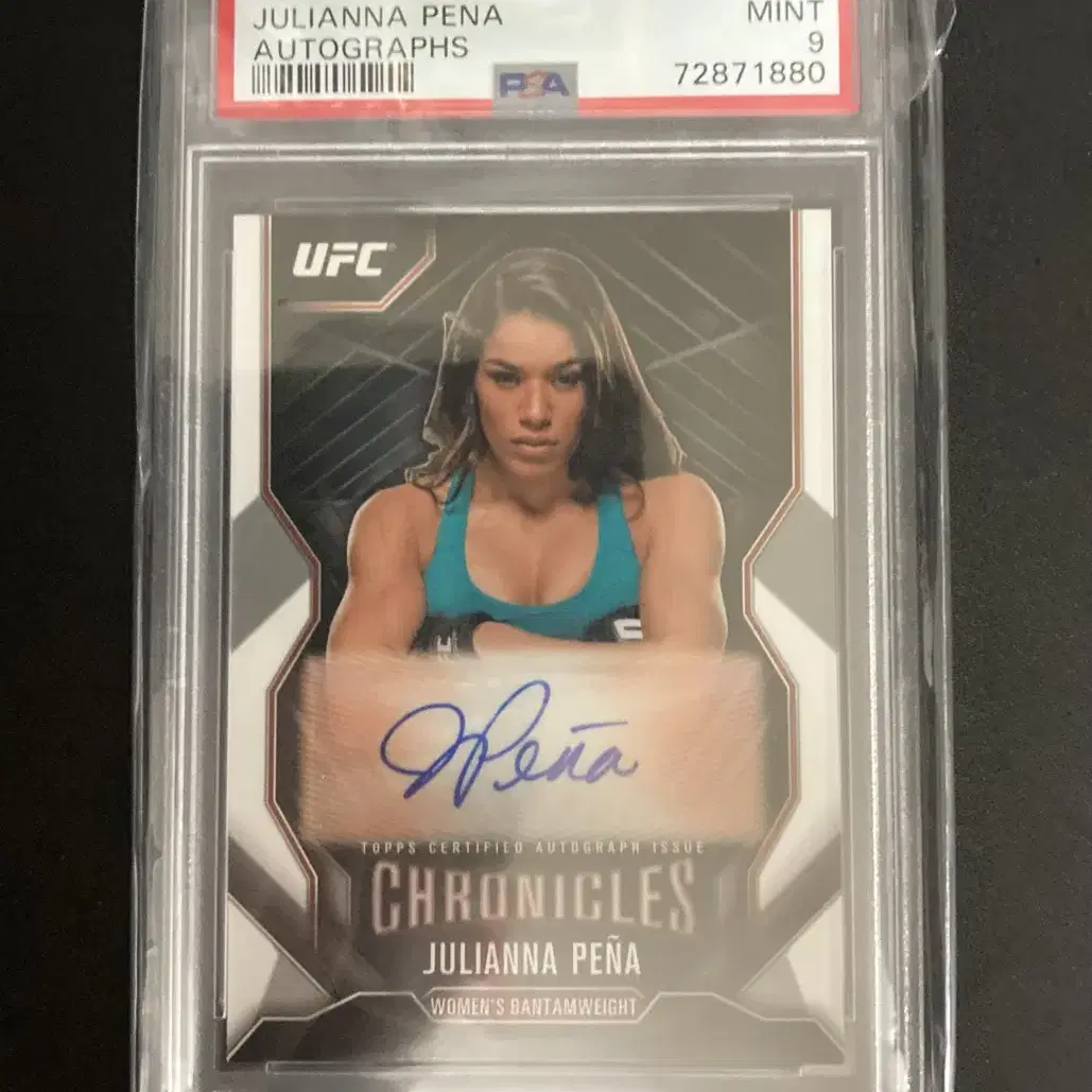 Ufc 페냐오토 카드 psa9