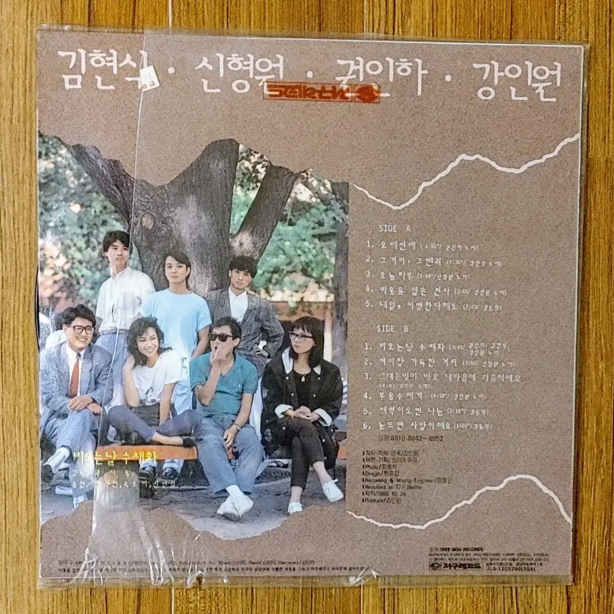 비오는 날 수채화 LP