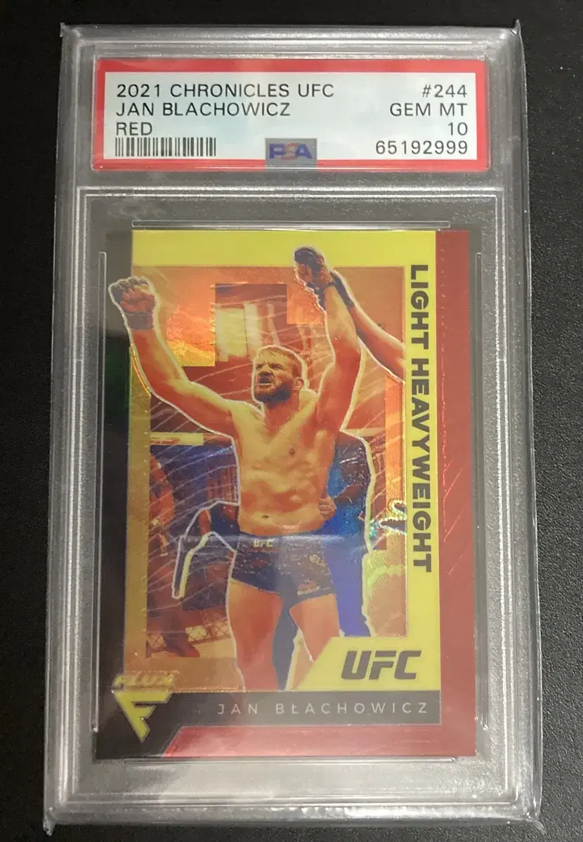 Ufc 얀블라호비치 psa10