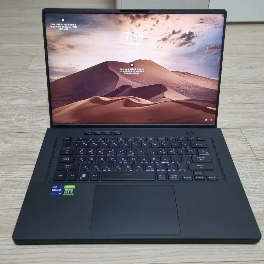 asus rog zephyrus m16 게이밍 노트북 판매합니다