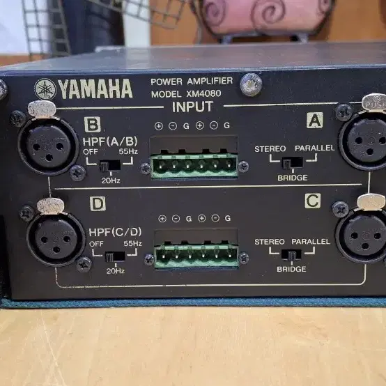 YAMAHA XM4080 POWER AMP