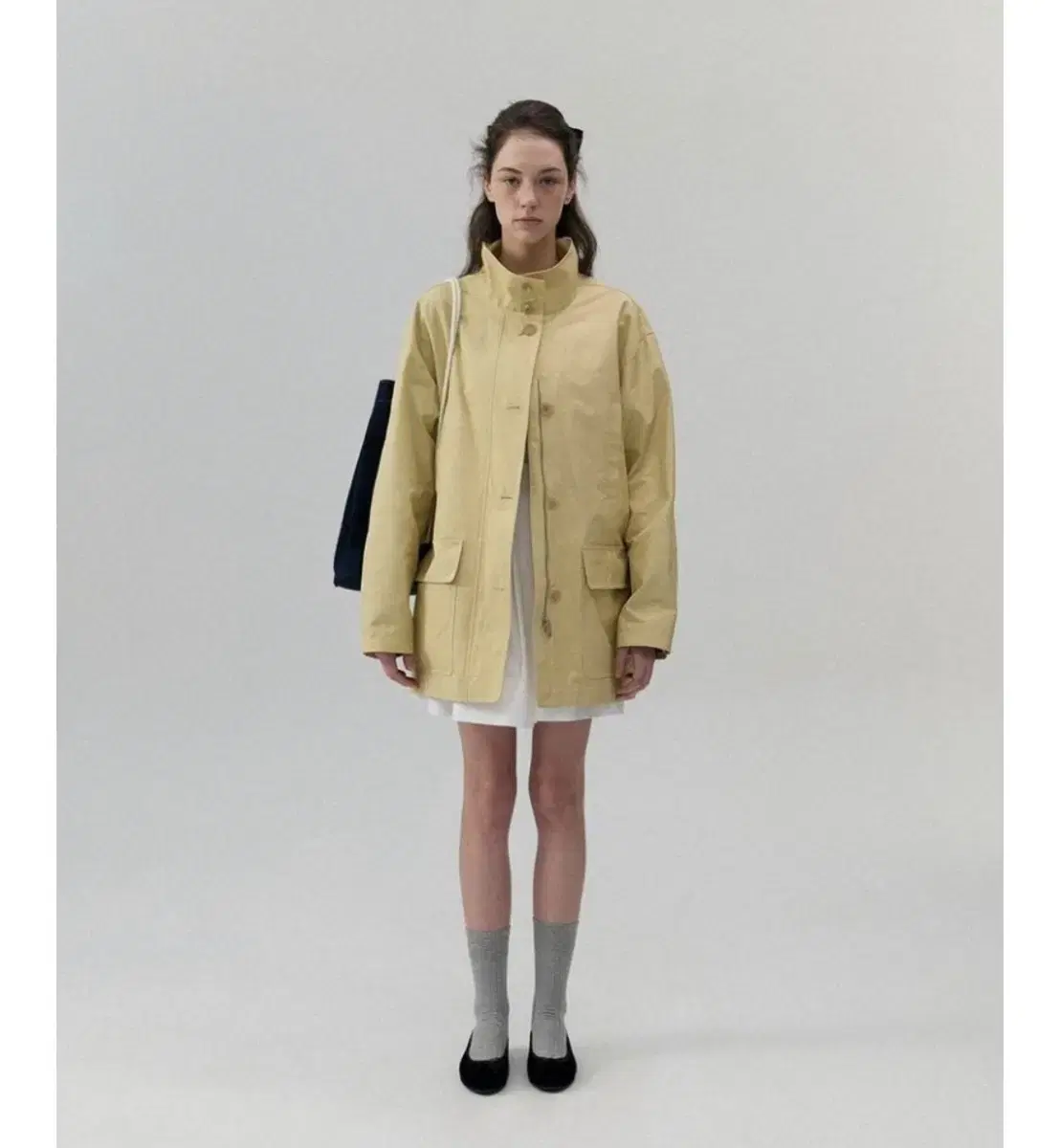 더바넷 코트(Daffodil Stand-Collar Coat)