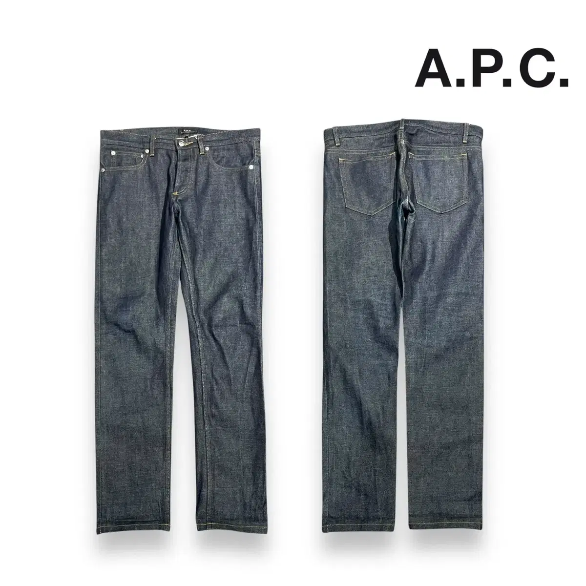 A.P.C 생지 데님팬츠