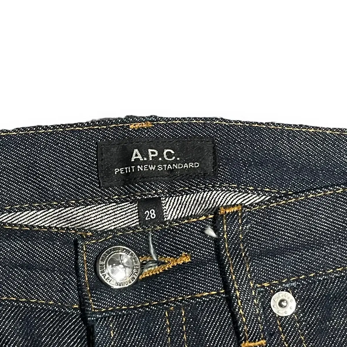 A.P.C 생지 데님팬츠