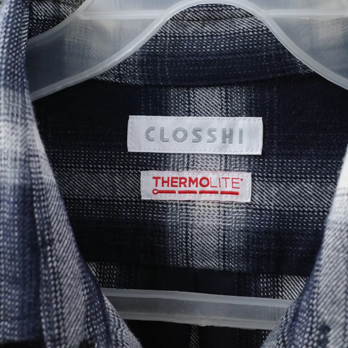 CLOSSHI THERMO 체크 셔츠