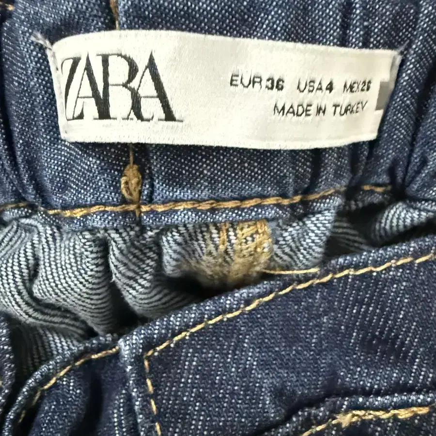 새상품) zara 여성 데님바지