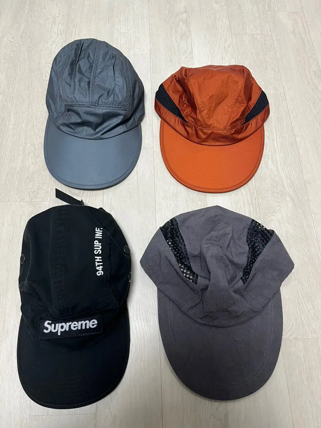 Supreme Military Camp Cap Black - 21FW