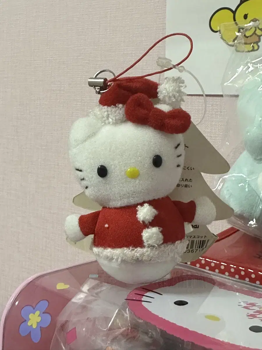 Super Rare Classic Snowman Oversized doll Kitty Strap