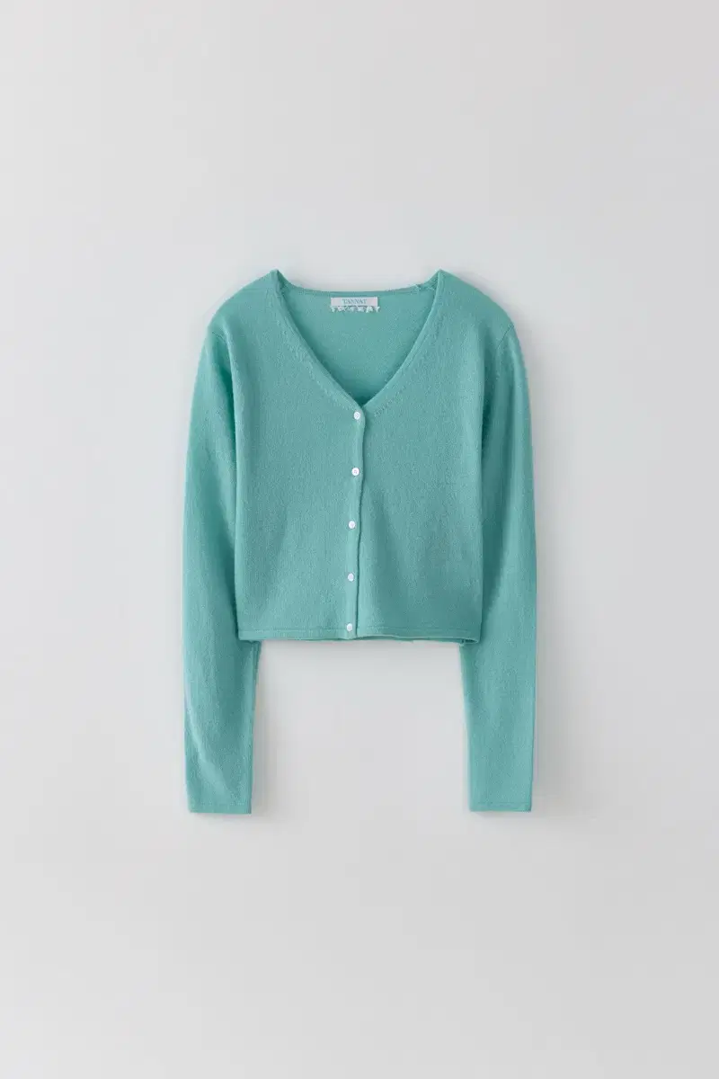 [새상품] 타낫 Roovy crop cardigan (mint)