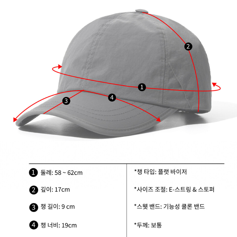 월스와일무브먼트 AIRSTRIP CAP (Steel grey)