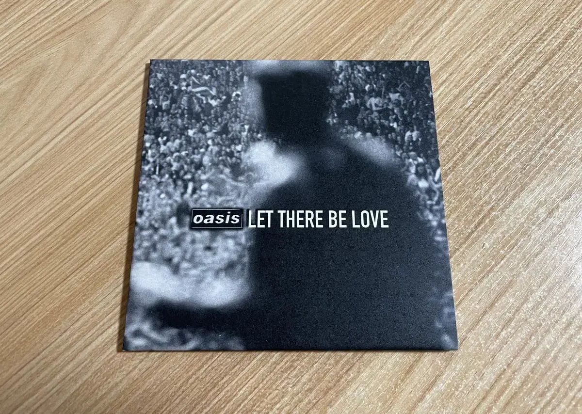 오아시스 Let There Be Love 영국 프로모 싱글 CD