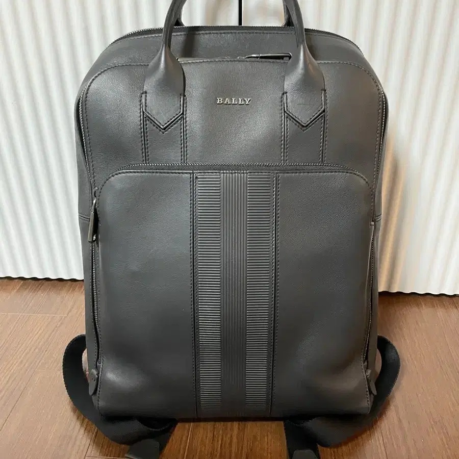 발리 백팩 / BALLY - Seranio Leather Backpack