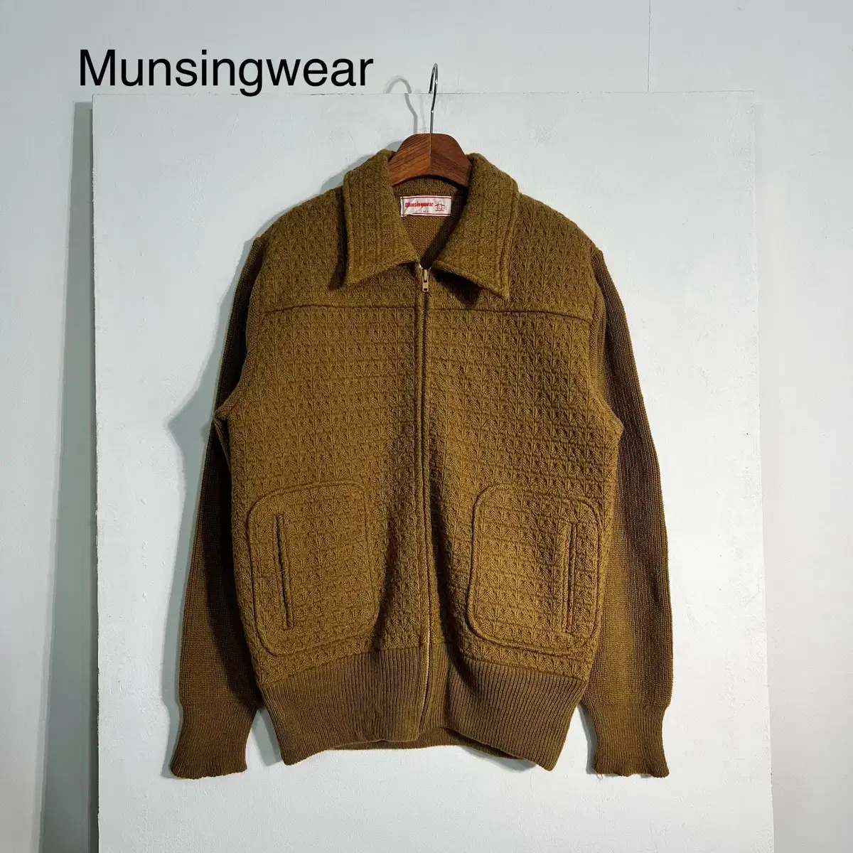 Munsingwear 먼싱웨어 집업 자켓