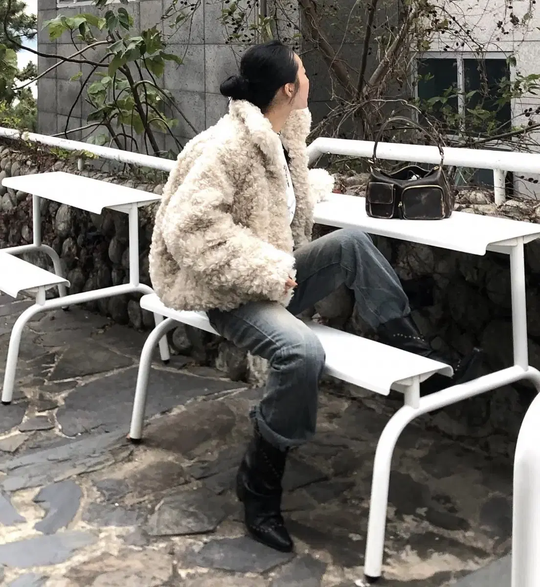 오솔 osol 퍼자켓 mia fur jacket