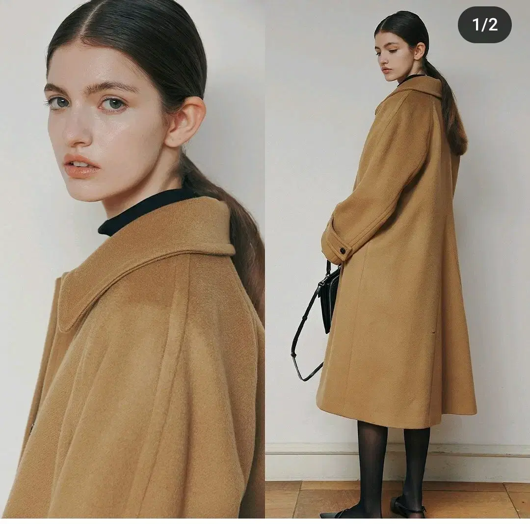 eaah,이아 코트,eaah wren coat, 울캐시미어코트,40만원대