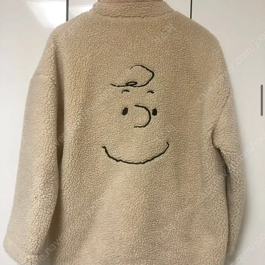 스테레오바이널즈 스누피 양털 점퍼 자켓 후리스