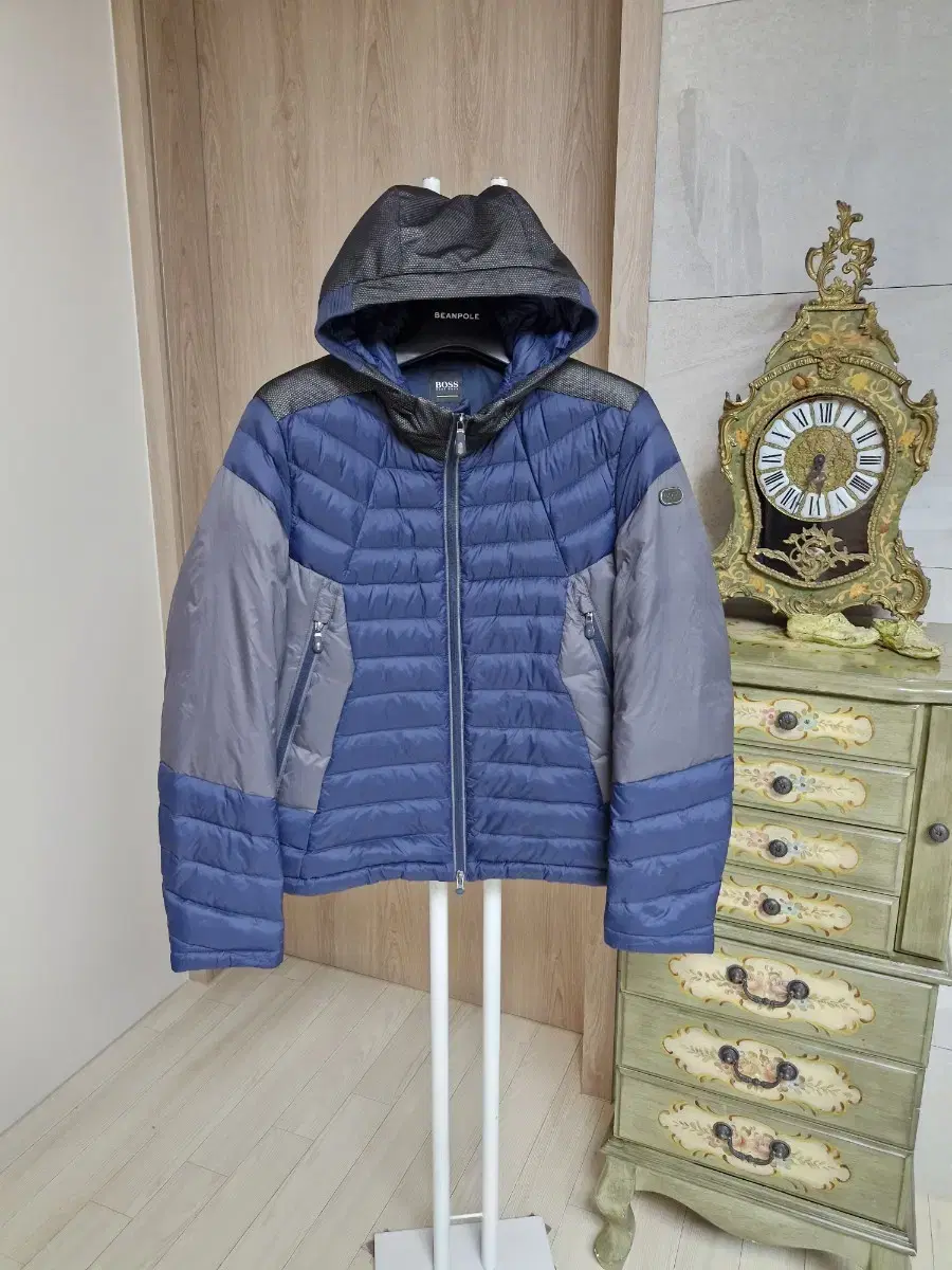 Hugo Boss Duck Down Lightweight Padded/new clothes level/Men 95~100/straw up hooded jacket