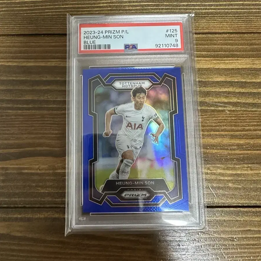 2023-24 파니니 프리즘 EPL 손흥민 블루 299한정 PSA9