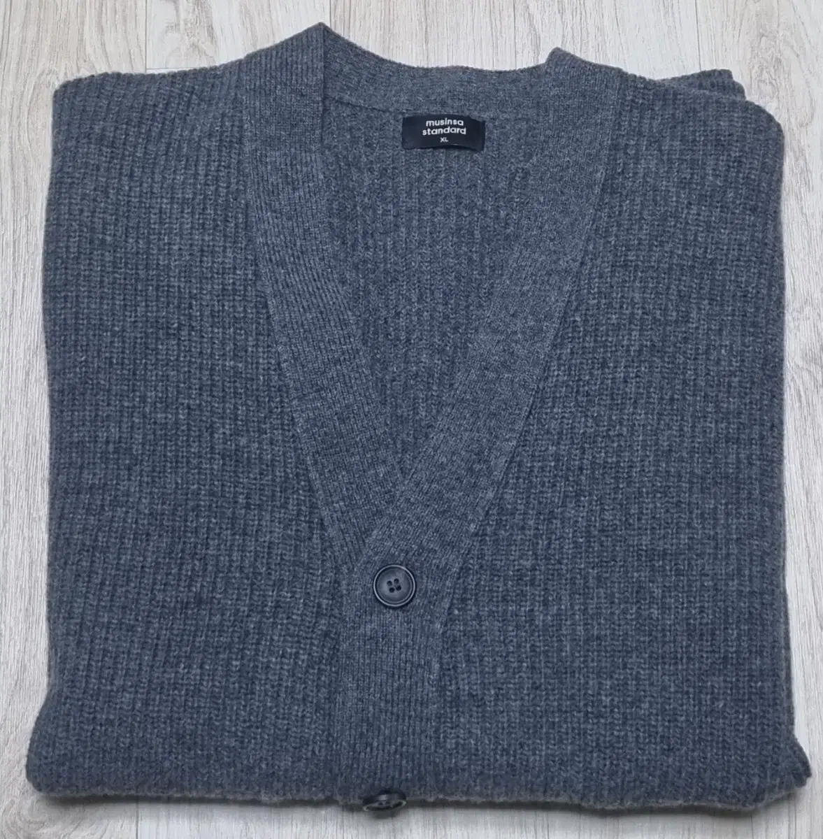 Unisex Lambswool Oversized Men's Cardigan XL