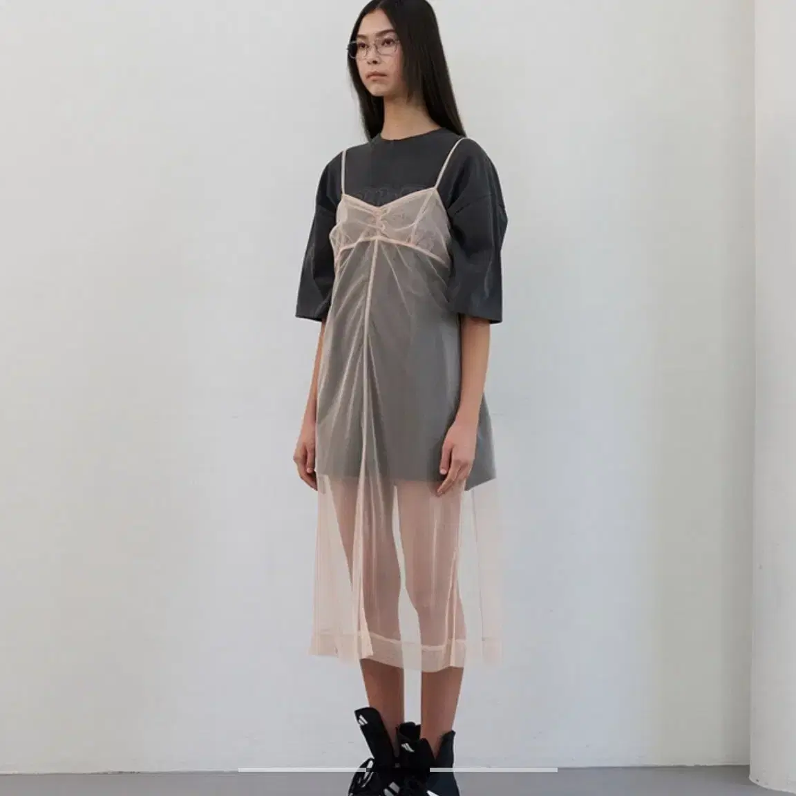 lcdc 엘씨디씨 티엠 MESH DRESS