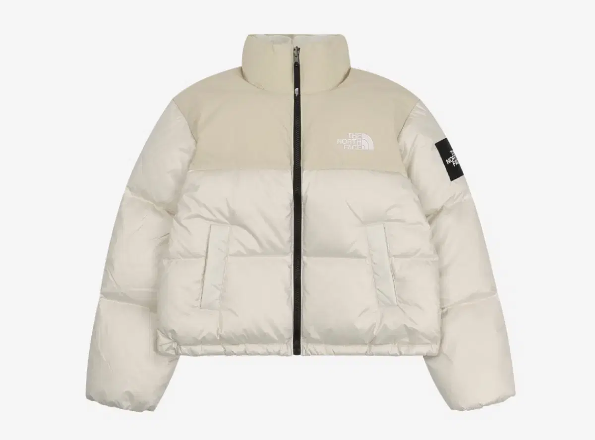 (Received)The North Face Novelty Nopsi White Belly Down Jacket Cream