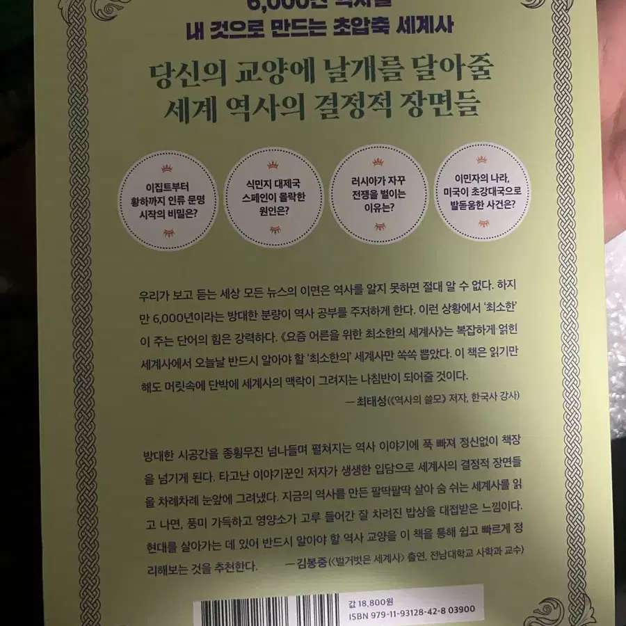 요즘 어른을 위한 최소한의 세계사