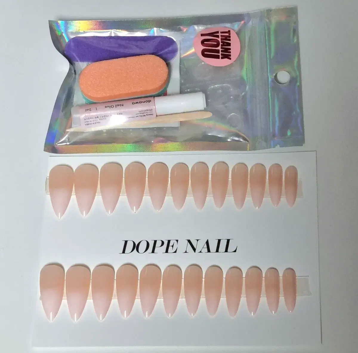 베이비부머 네일팁 (dope nail 국내 자체 제작)