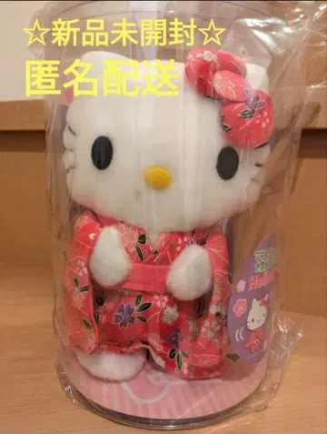 미개봉 새상품 헬로키티말해요 산책하는 봉제 인형 산리오 일본 의류