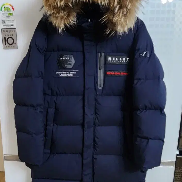 MILLET GENUINE SPIRIT 롱 구스다운 [ 95 ] Navy