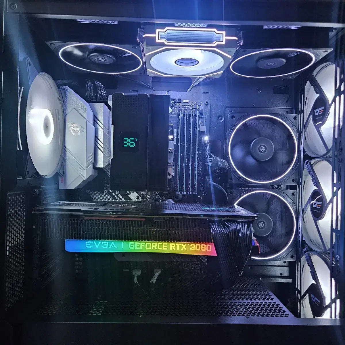 라이젠5700x3d rtx3080 FTW3 컴퓨터