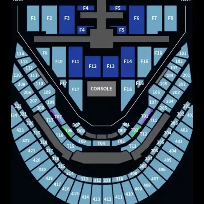 Nct 127 칠콘 엔시티 더모멘텀 콘서트 막콘 자리교환 vip 플로어