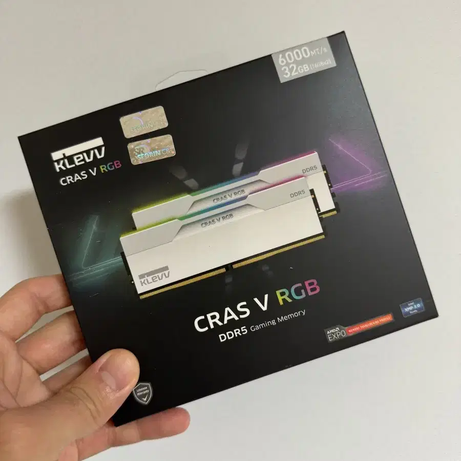 Essencore Cras V DDR5 화이트 램 16GB X 2