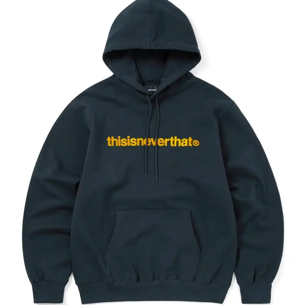 디스이즈네버댓 후드티 네이비 T-logo hoodie