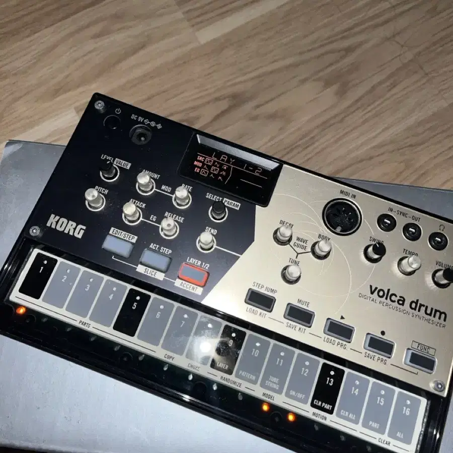 KORG Volca Drum (코르그 볼카 드럼) 드럼 신디사이저