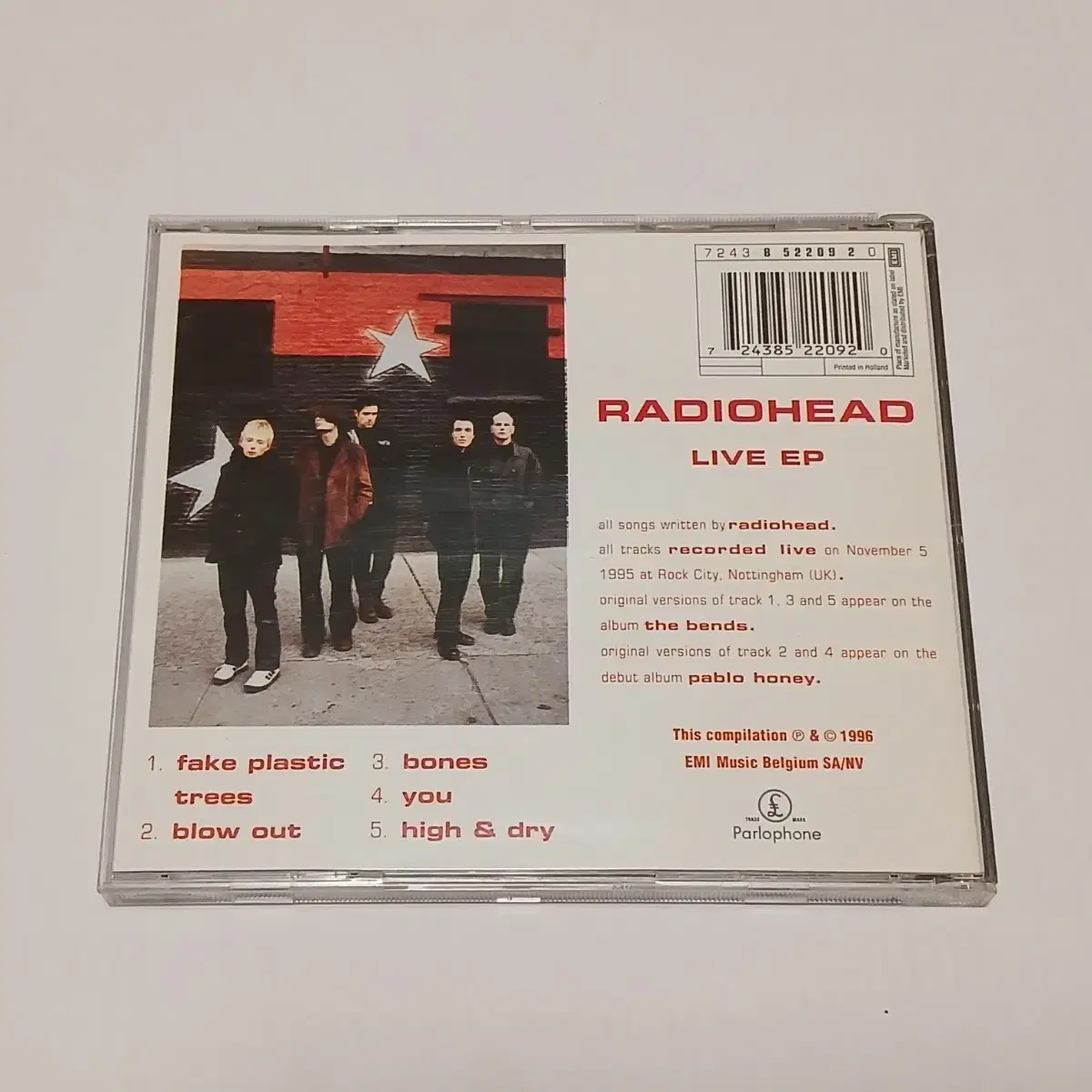 (수입 중고 CD) 라디오헤드 Radiohead Live EP CD