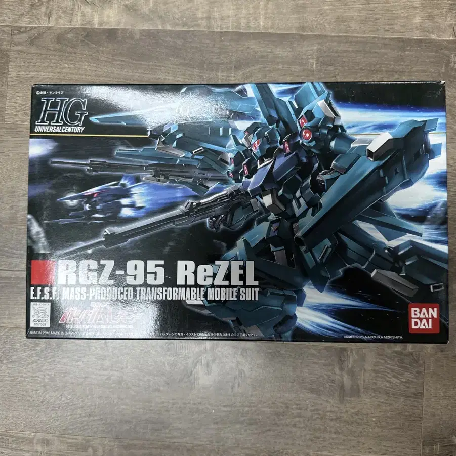 hg 1/144 RGZ-95 리젤 건담