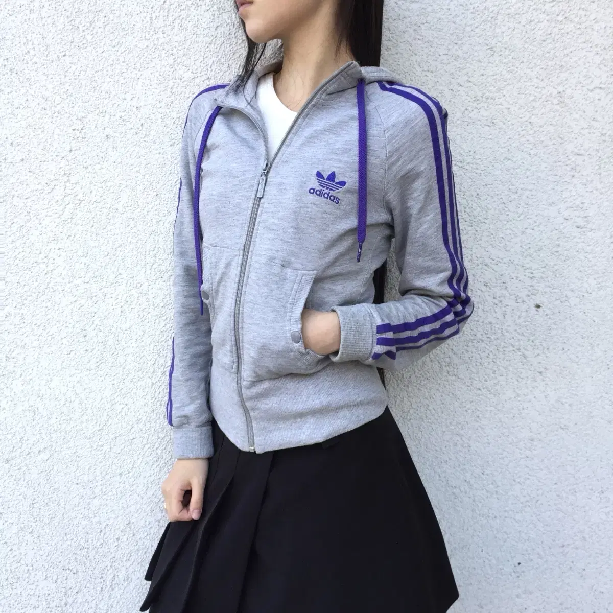 Adidas 00s vintage zip-up