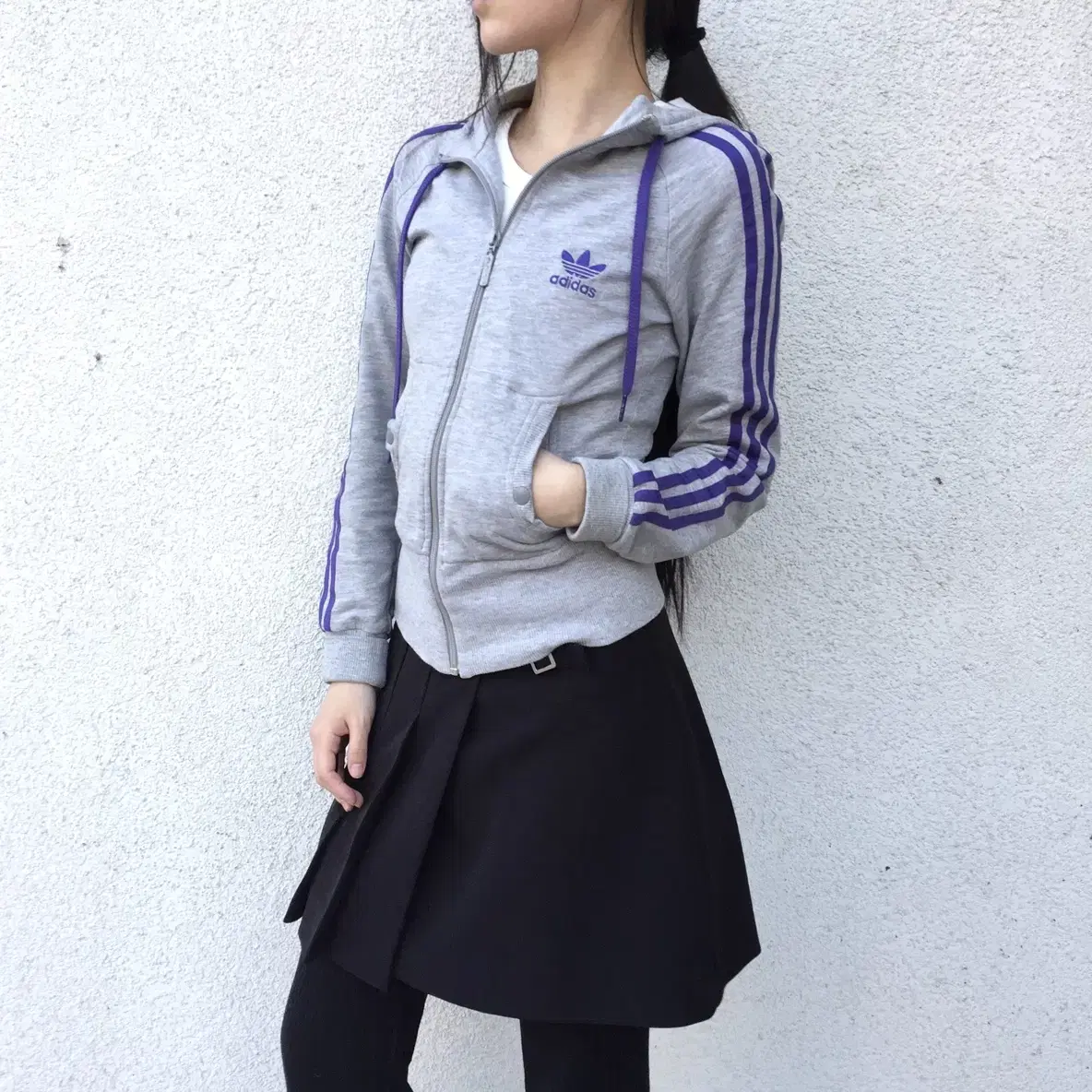 Adidas 00s vintage zip-up